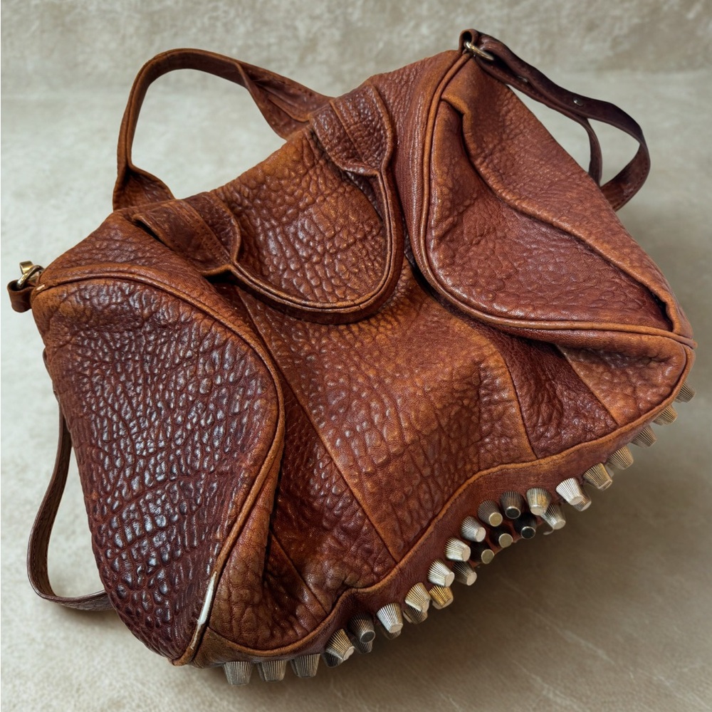 Alexander Wang Rocco Bag – Brown Pebbled Leather